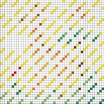 Giraffe - Free PDF Pixel Color By Number Page