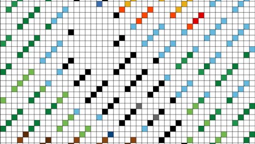 Toucan - Free PDF Pixel Color By Number Page