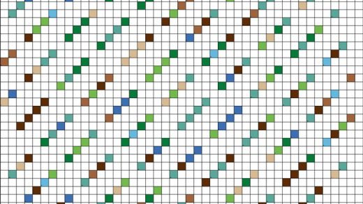 Mandala (Tranquillity and Harmony) - Free PDF Pixel Color By Number Page