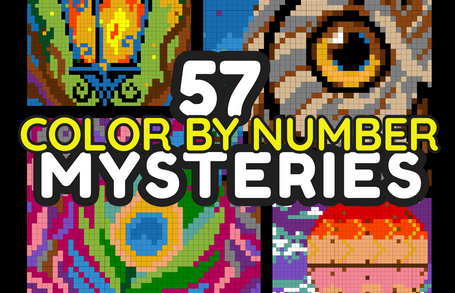 57 Mysteries - Color-By-Number - New Cover 2026