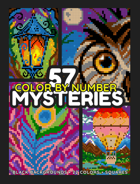 57 Mysteries - Color-By-Number