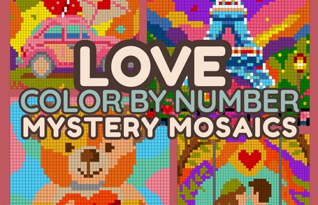 Love - Color-By-Number Cover